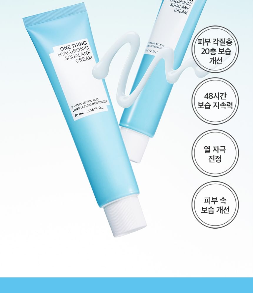 ONE THING - Hyaluronic Squalane Cream, 70ml, 180 g, 8809704191586