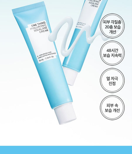 ONE THING - Hyaluronic Squalane Cream, 70ml, 180 g, 8809704191586