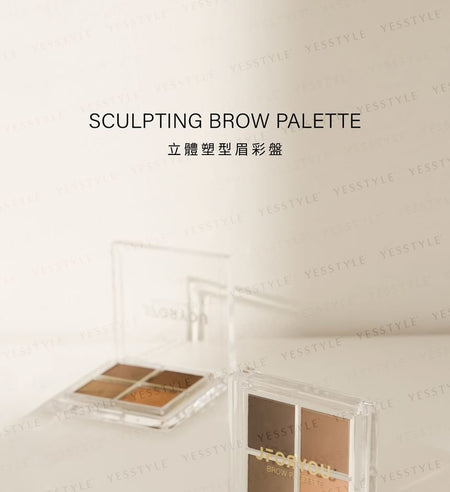 JFORYOU - Sculpting Brow Palette, 1 pc, 160 g, 4719890783417