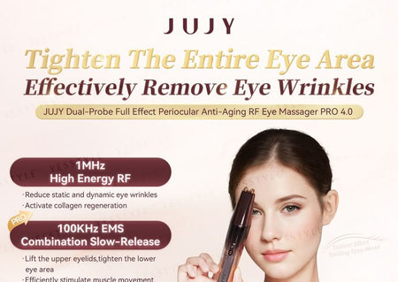 JUJY - Dual-Probe Full Effect Periocular Anti-Aging RF Eye Massager Pro 4.0, 1 set, 880 g, 4595988335061