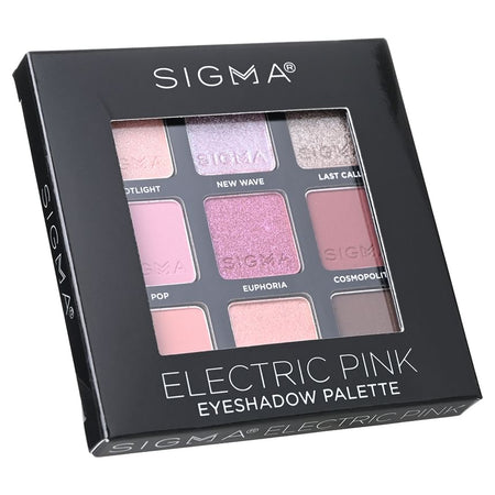 Sigma Beauty - Electric Pink Eyeshadow Palette, 1 pc, 72 g, 811425035412