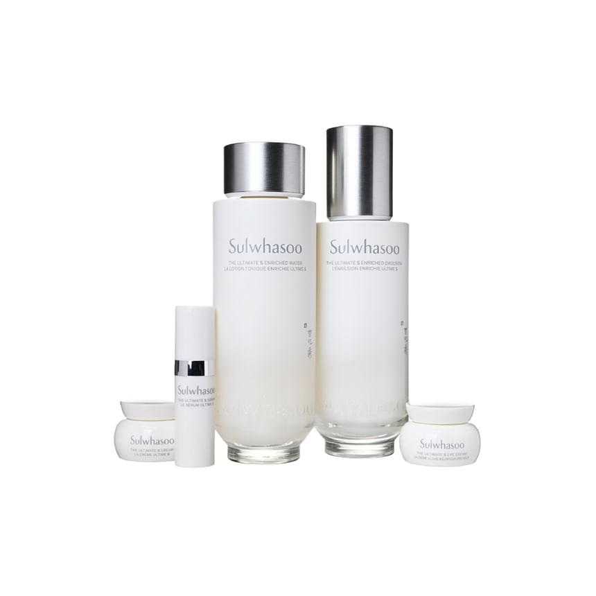 Sulwhasoo - The Ultimate S Enriched Water & Emulsion Set, 5pcs, 1063 g, 8809925162273