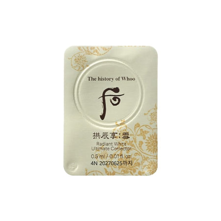 THE WHOO - Gongjinhyang Seol Radiant White Moisture Cream Special Set, 3 pcs, 491 g, 8801051272321