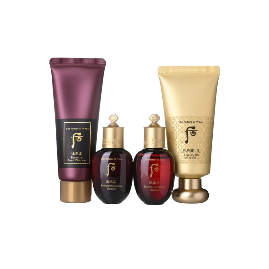 THE WHOO - Gongjinhyang Mi Luxury BB Special Set, 4 pcs, 302 g, 8809949480469