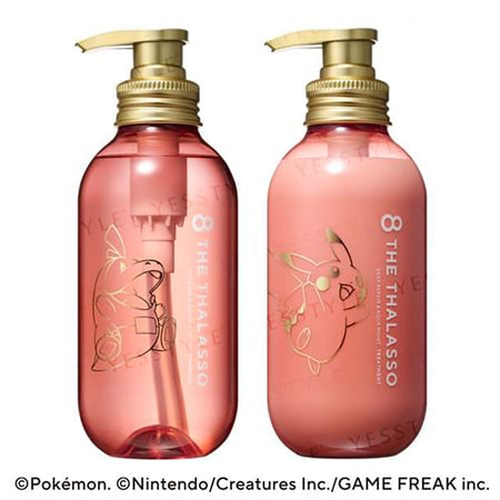 Stella Seed - 8 THE THALASSO Shampoo & Treatment Moist Pokemon Limited Edition, 475ml x 2, 1100 g, 4589919567867