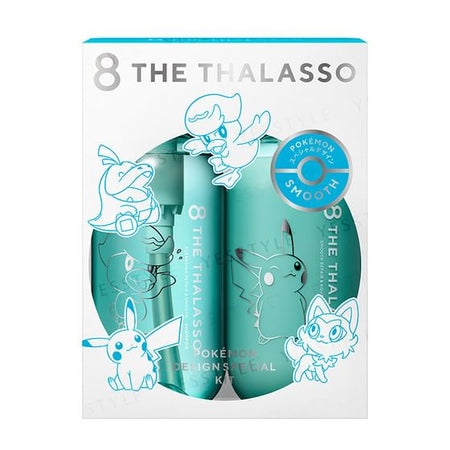 Stella Seed - 8 THE THALASSO Shampoo & Treatment Smooth Pokemon Limited Edition, 475ml x 2, 1100 g, 4589919567874