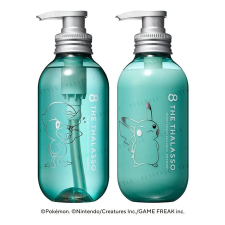 Stella Seed - 8 THE THALASSO Shampoo & Treatment Smooth Pokemon Limited Edition, 475ml x 2, 1100 g, 4589919567874