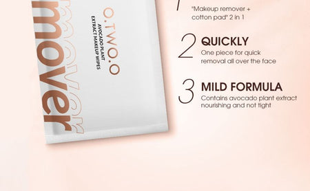 O.TWO.O - Avocado Makeup Remover Wipe, #Makeup Remover Wipes - 1pc, 20 g, 