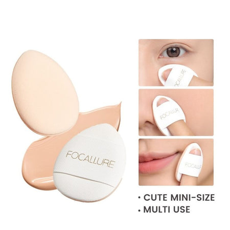 FOCALLURE - Finger Mini Makeup Puff, #TL03 - 1pc, 10 g, 6941845810321