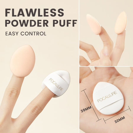 FOCALLURE - Finger Mini Makeup Puff, #TL03 - 1pc, 10 g, 6941845810321