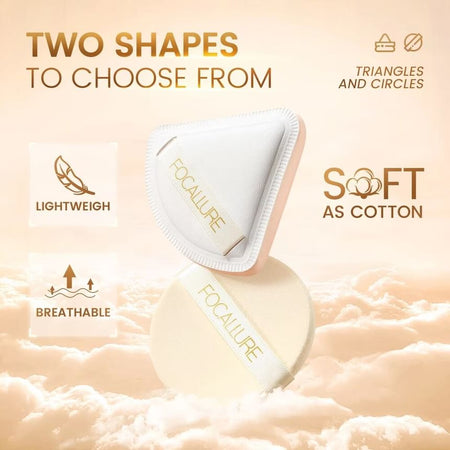 FOCALLURE - Pointed Cushion Puff, #TL01 - 1pc, 15 g, 6941845810307