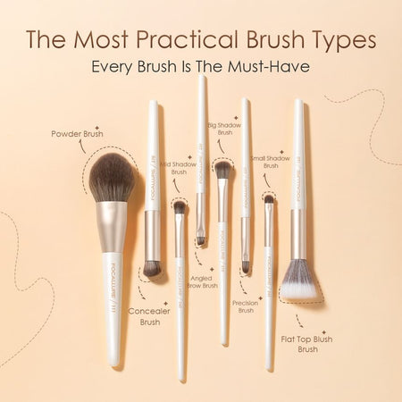 FOCALLURE - Flat Top Blush Brush, #160 Blush Brush - 1pc, 31 g, 6974908112346