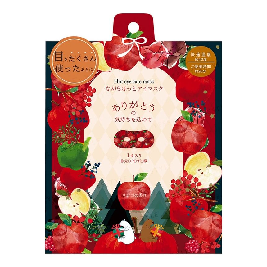 HONYARADOH - Apple Hot Eye Care Mask, 1 pc, 20 g, 4991936387913