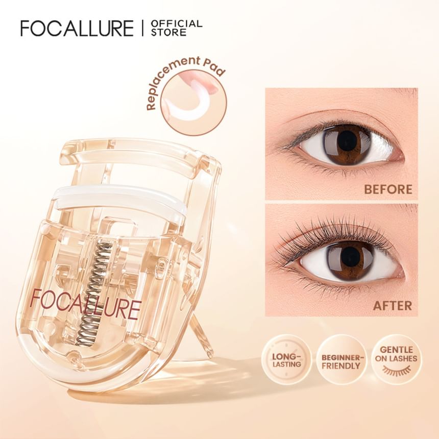 FOCALLURE - Portable Eyelash Curler, #Eyelash Curler - 1pc, 35 g, 6941845855124