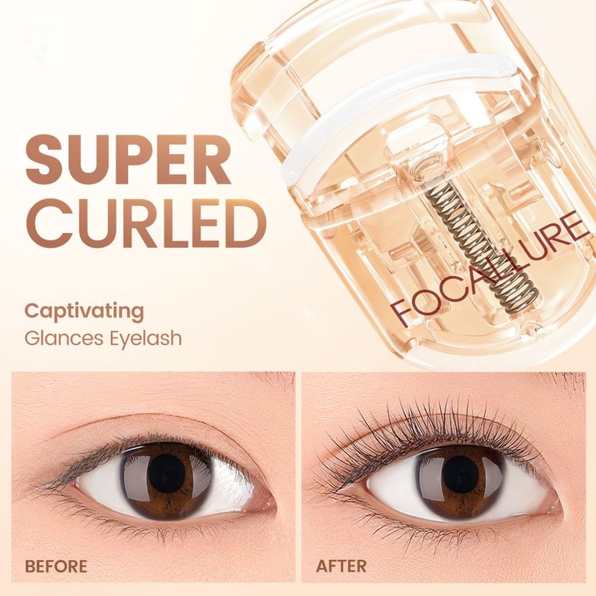 FOCALLURE - Portable Eyelash Curler, #Eyelash Curler - 1pc, 35 g, 6941845855124