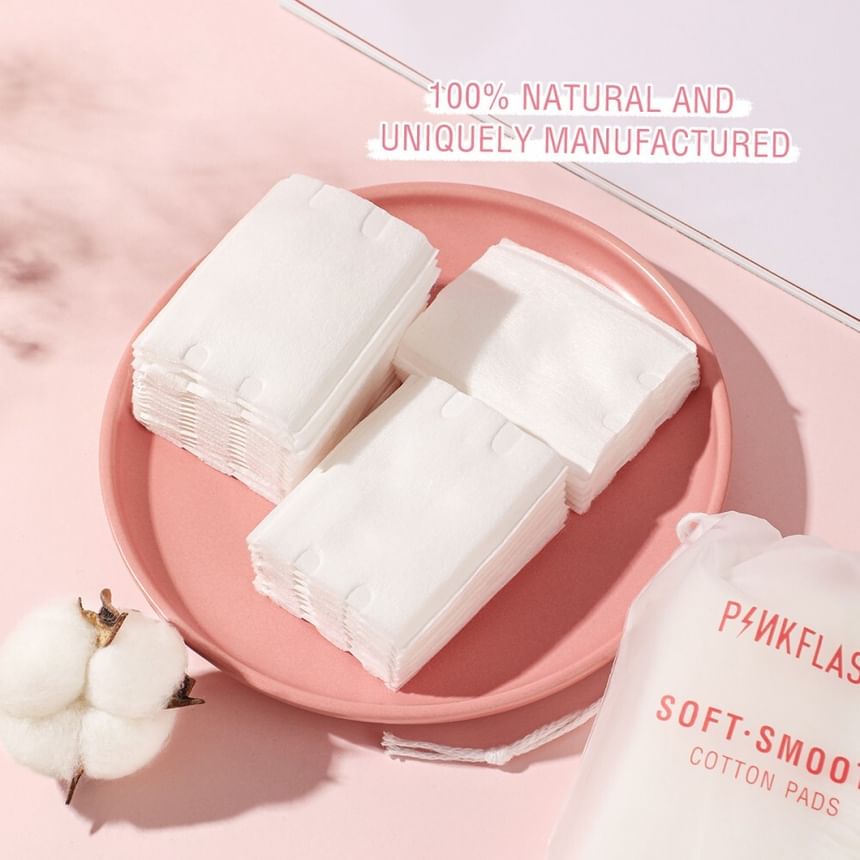 PINKFLASH - Soft Smooth Cotton Pads, #Cotton Pads - 40pcs, 60 g, 6941845851232