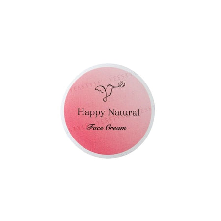 Happy Natural - Botanical Organic Rose Face Cream, 3g, 15 g, 4524222101155