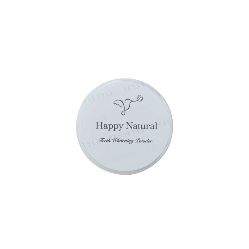 Happy Natural - Bio Hemp Charcoal Teeth Whitening Powder, 1g, 12 g, 4524222101179