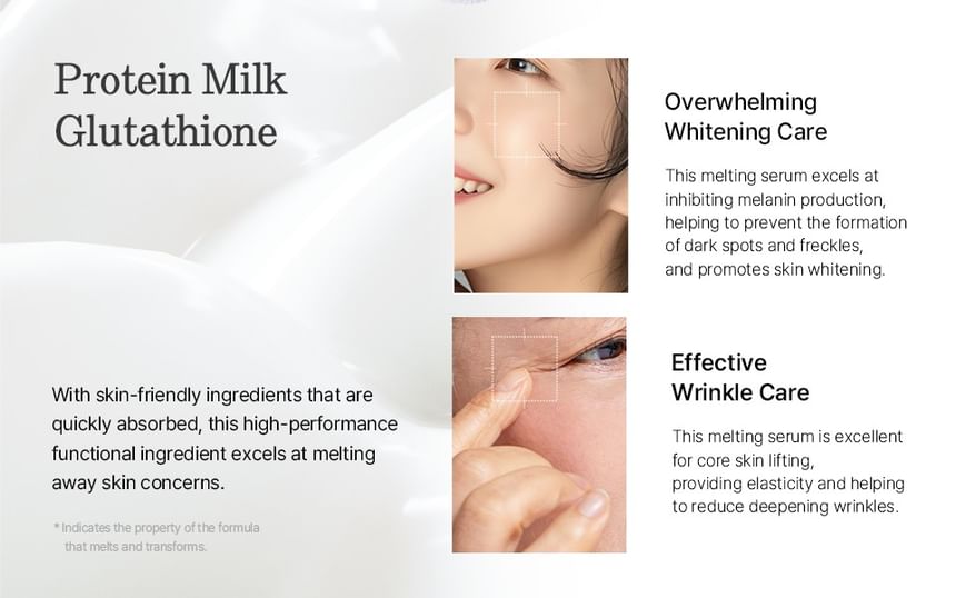 AIPPO - Milk Glutathione Melting Serum, 30ml, 80 g, 8809971485456