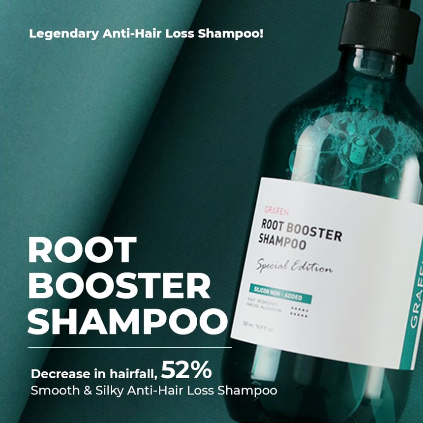 GRAFEN - Root Booster Shampoo, 2024 Version - 500ml, 632 g, 8809638300351