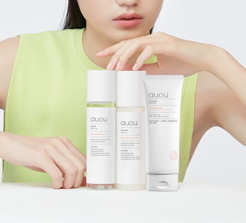 auou - Hydrating Radiance Joyful Set, Set of 5, 840 g, 6974004360467