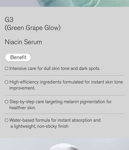 URBANAND - G3 Niacin Serum, 50ml, 93 g, 8809863720528