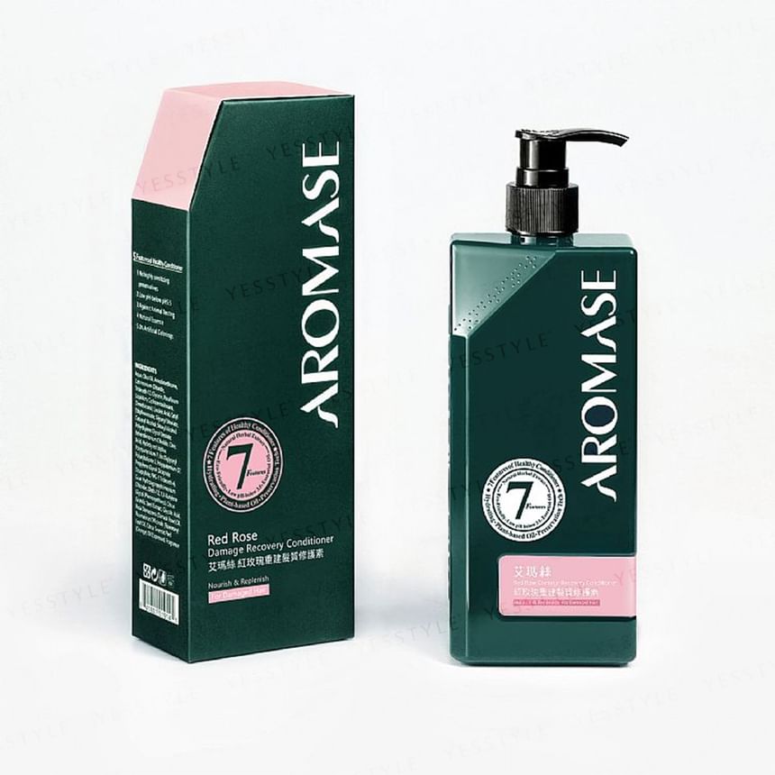 AROMASE - Red Rose Damage Recovery Conditioner, 400ml, 500 g, 841601023124