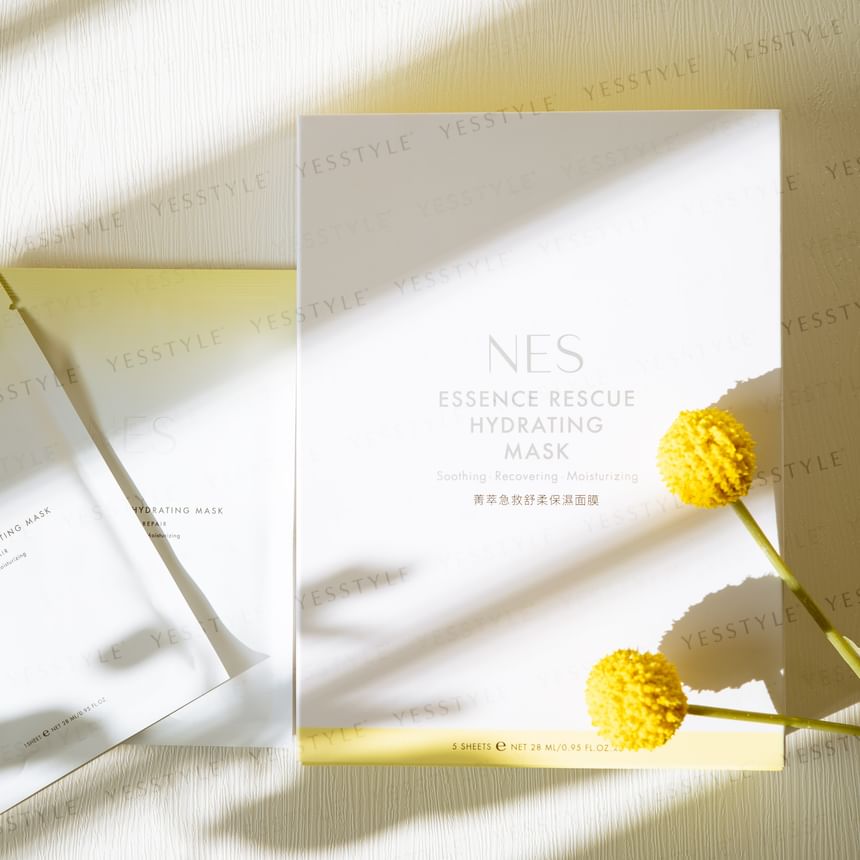 NES cosmetics - Essence Rescue Hydrating Mask, 5 pcs, 300 g, 4711061840226