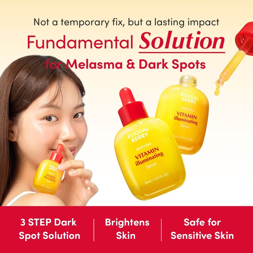 EQQUALBERRY - Vitamin Illuminating Serum, 30ml, 80 g, X004B9WFEB