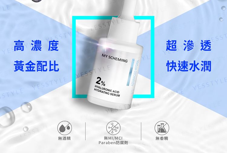 My Scheming - 10% Centella Asiatica Hydrating Serum, 30ml, 160 g, 4713410995434