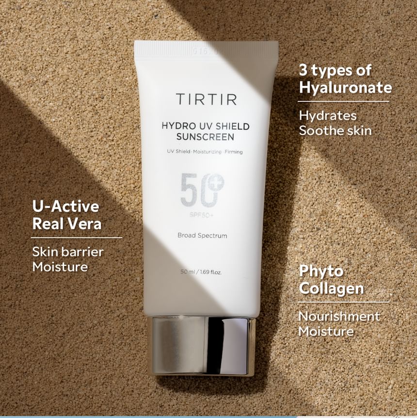 TIRTIR - Hydro UV Shield Sunscreen, 50ml, 125 g, 8809928132051