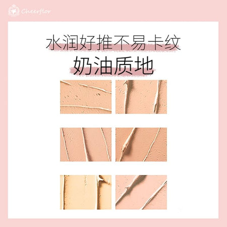 CHEERFLOR - Six-Color Concealer Palette, CFR1159 Concealer - 6.9g, 50 g, 6973411952487