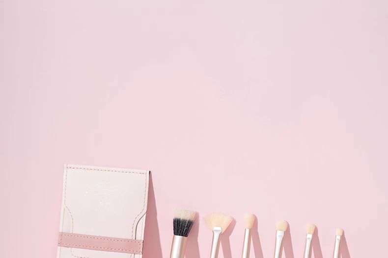 CHEERFLOR - Cloud Makeup Brush Set with Storage Bag, 1 Set (6pcs), 30 g, 6973411954191