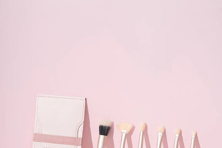 CHEERFLOR - Cloud Makeup Brush Set with Storage Bag, 1 Set (6pcs), 30 g, 6973411954191