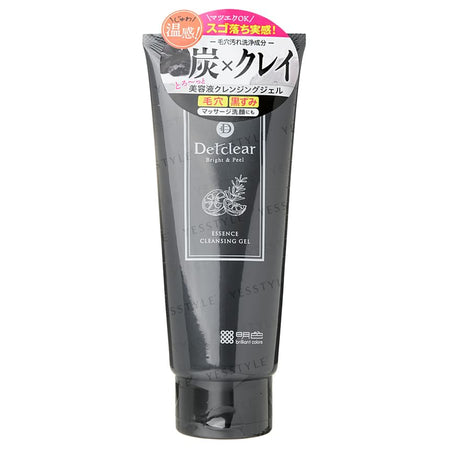 Meishoku Brilliant Colors - Detclear Bright & Peel Essence Cleansing Gel, Bergamot Herb - 180g, 207 g, 4902468226472