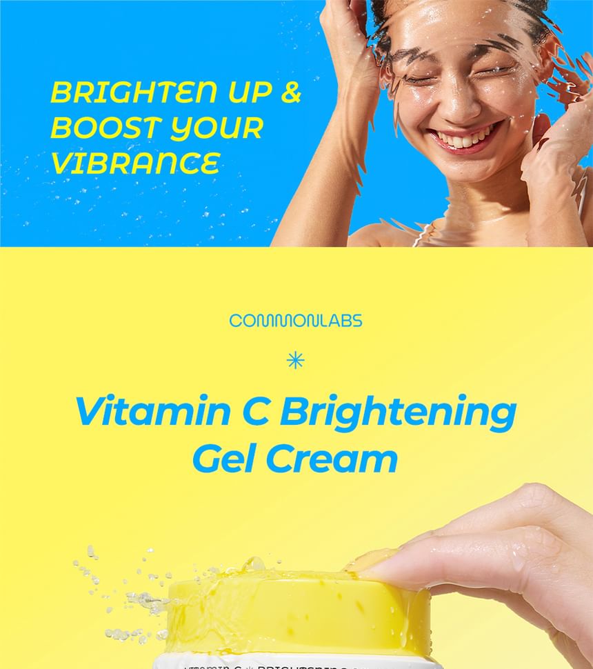 COMMONLABS - Vitamin C Brightening Gel Cream, 2024 Version - 50g, 192 g, 8809576261721