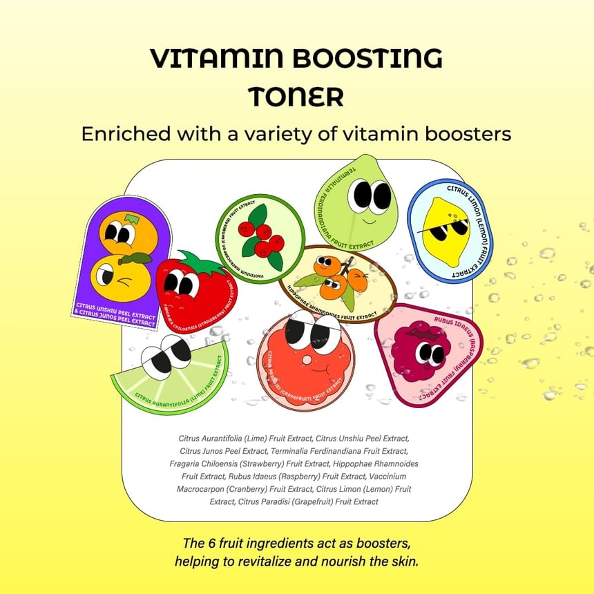 COMMONLABS - Vitamin C Brightening Peeling Toner, 200ml, 500 g, 8809576261745
