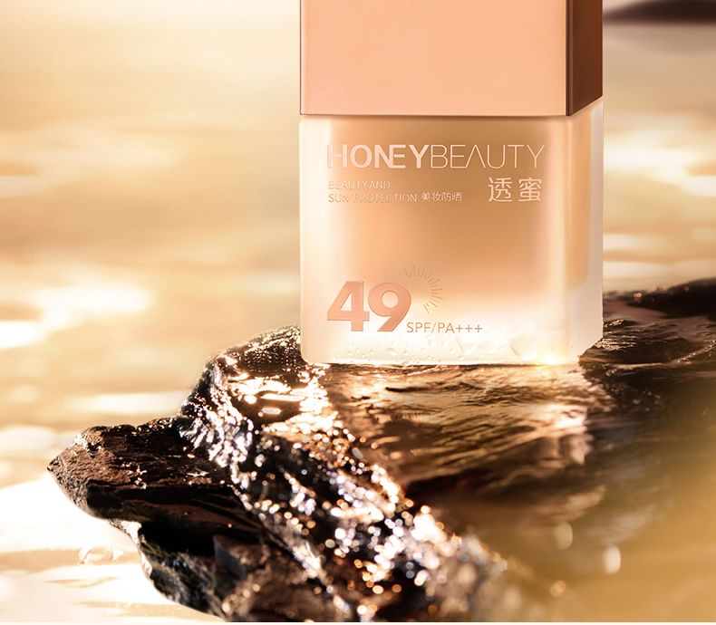 HONEYBEAUTY - Moisturizing Suncreen Foundation SPF49 PA+++, #Foundation - 20g, 50 g, 6975357290944