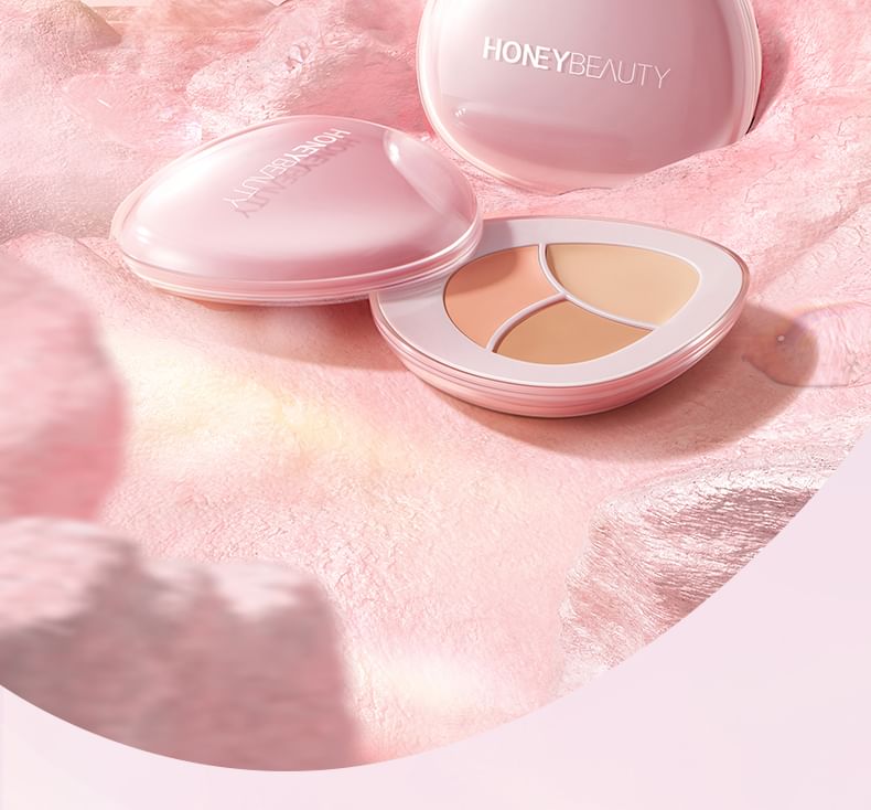 HONEYBEAUTY - Smart Sense Skin Three Color Concealer, #Three Color Concealer - 3.8g, 100 g, 6975357291835