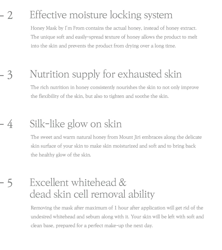 I’m from - Honey Mask, 120g, 285 g, 8809187042108