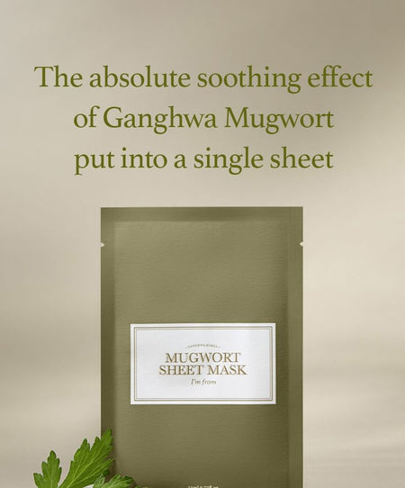 I’m from - Mugwort Sheet Mask, 23ml x 1pc, 32 g, 8809525932740