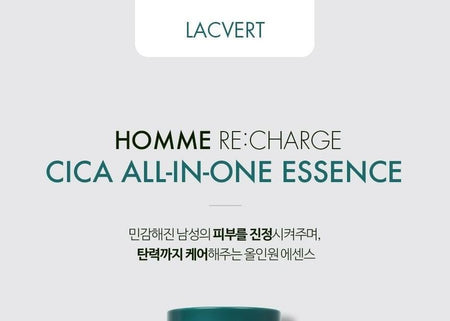 LACVERT - Homme Re:charge Cica All-in-One Essence 1+1 Set, 2 pcs, 600 g, 8801051457957