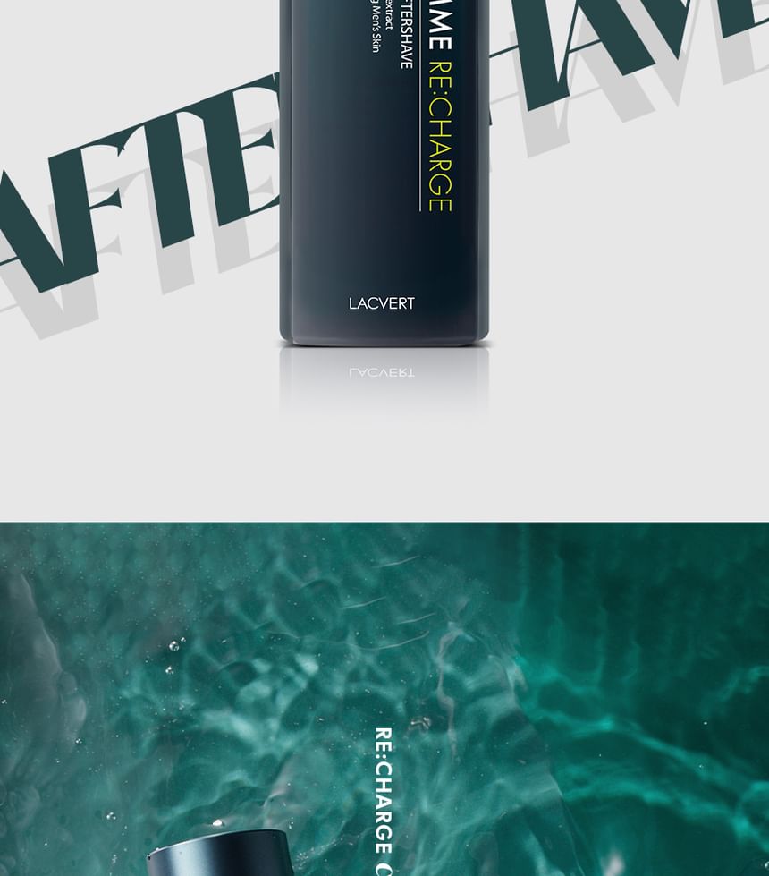 LACVERT - Homme Re:charge Cica Aftershave, 185ml, 470 g, 8801051249088