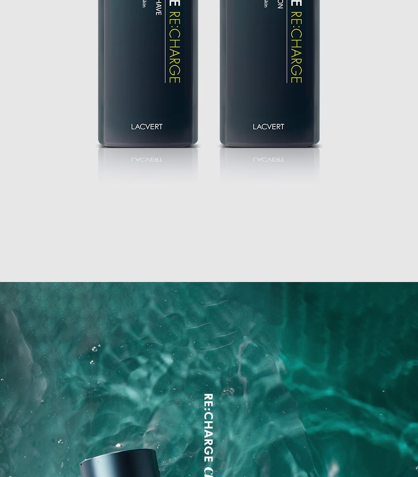 LACVERT - Homme Re:charge Cica Special Gift Set, 4 pcs, 870 g, 8801051249101