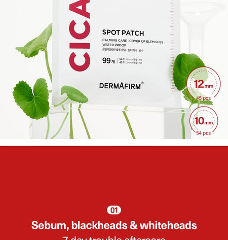 DERMAFIRM - CICAA.C Spot Patch, 99 pcs, 50 g, 8809912930977