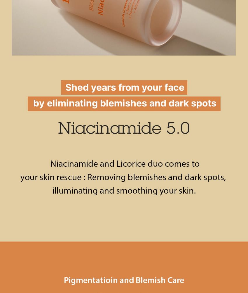 BLITHE - Targeted Blemish Serum Niacinamide 5.0, 30ml, 80 g, 8809501660759