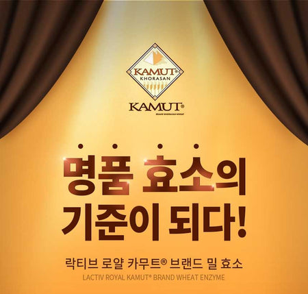 LACTIV - Royal Kamut Brand Wheat Enzyme, 2.5g x 30 sticks, 76 g, 8809787231322
