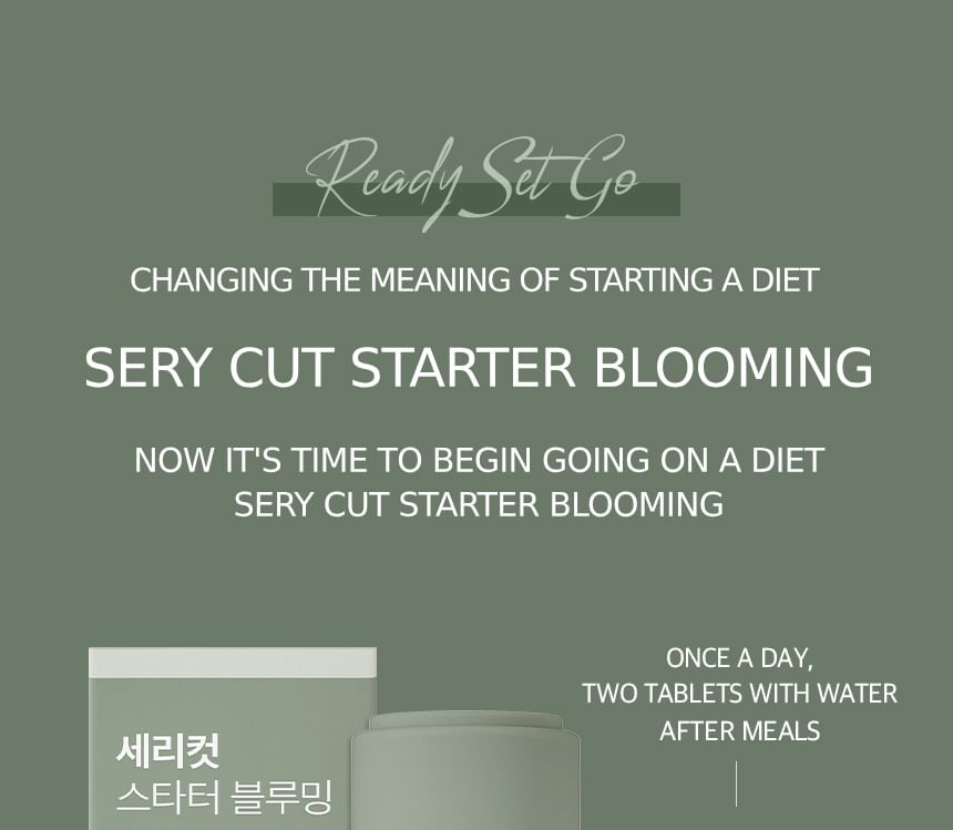 SERY BOX - Serycut Starter Blooming, 850mg x 56 tablets, 60 g, 8809633641565