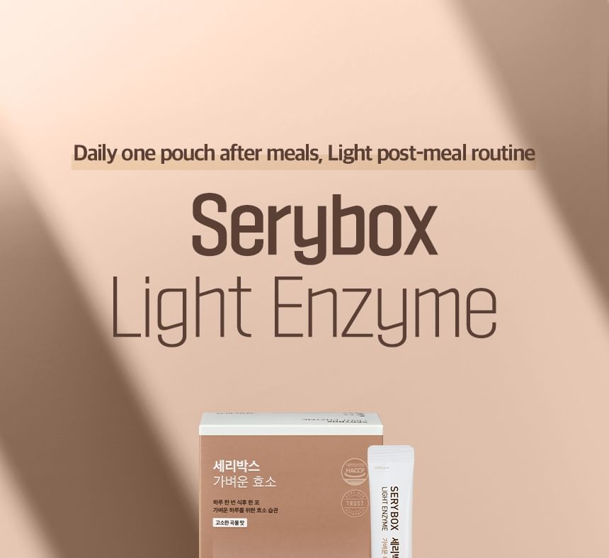 SERY BOX - Light Enzyme, 3g x 28 sticks, 144 g, 8809633641848
