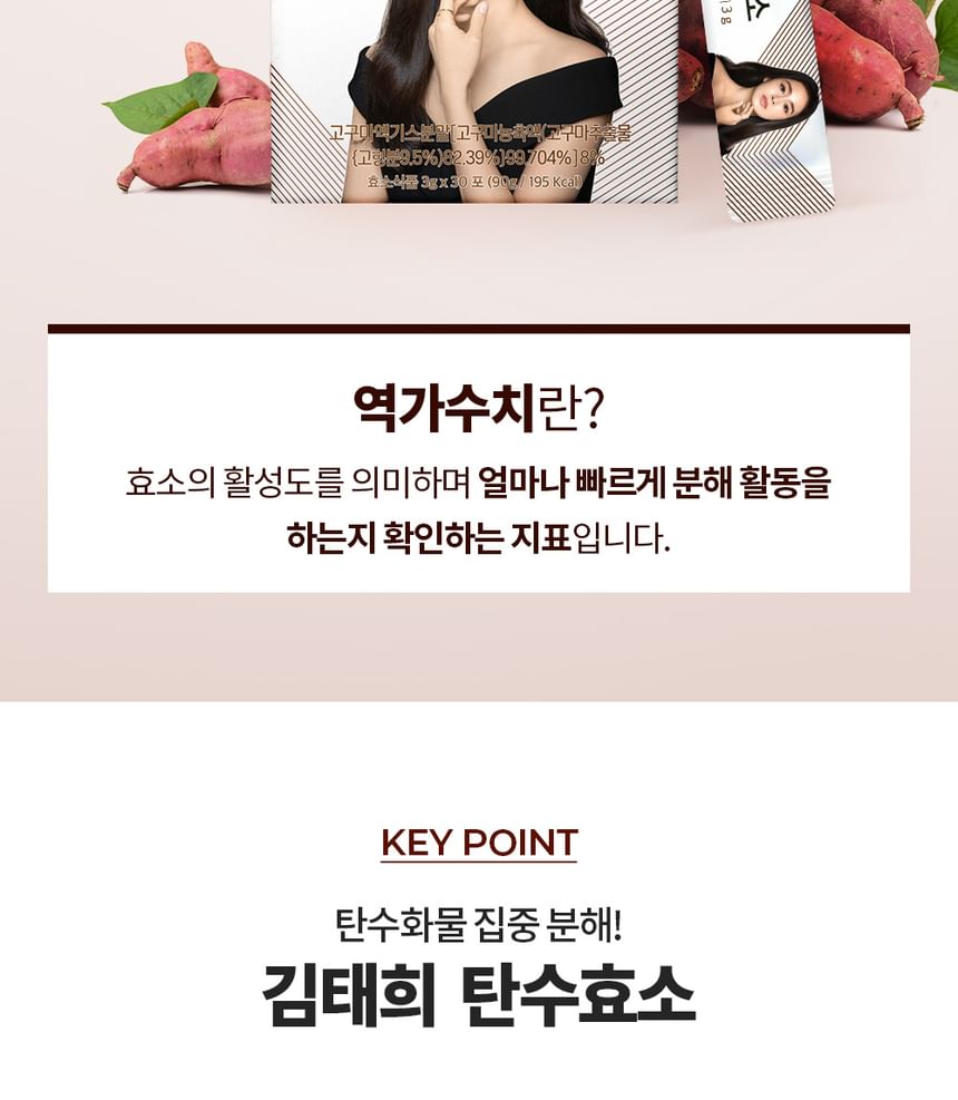 SERY BOX - Lasomi Kim Taehee Carbohydrate Enzyme, 3g x 30 sticks, 149 g, 8809120222819